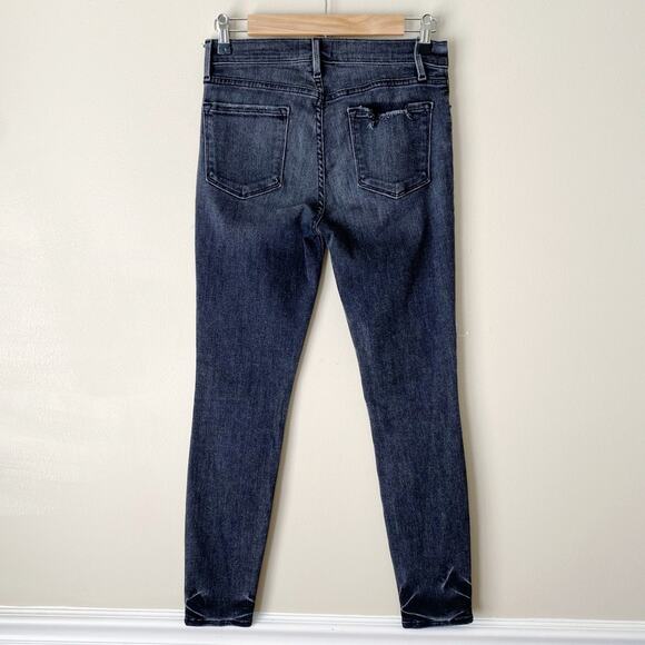 Frame Denim | Le Skinny de Jeanne Crop Jeans Jackson Peak Gray Size 29 - Picture 6 of 9